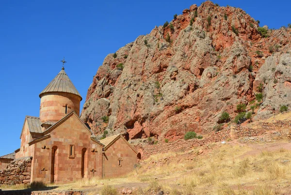 Monasteria Noravanca Armenia Famoso Monastero Noravank Punto Riferimento Nella Provincia — Foto Stock