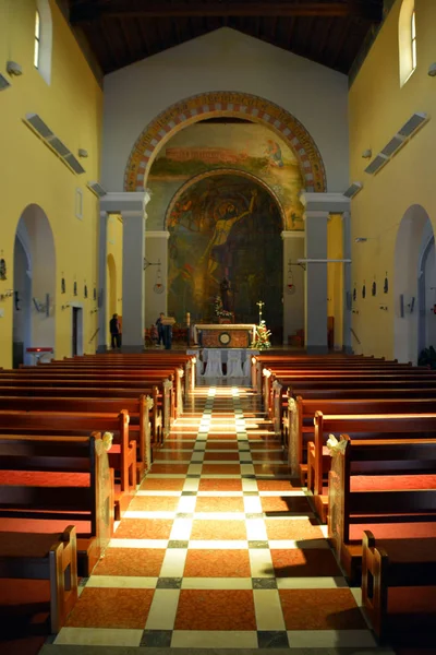 Wolverhampton West Midlands Inglaterra Interior Iglesia Colegiata San Pedro Medieval — Foto de Stock