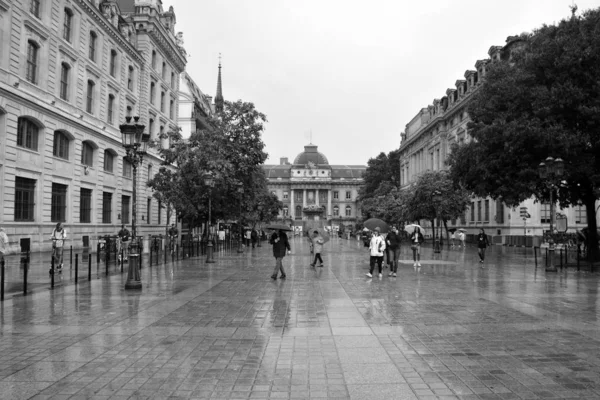 Видом Місто Париж Франції — стокове фото