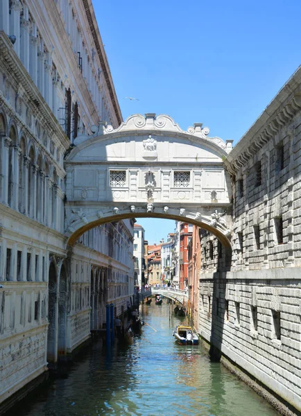Venezia Italia Agosto 2016 Famosi Monumenti Architettonici Facciate Colorate Antichi — Foto Stock
