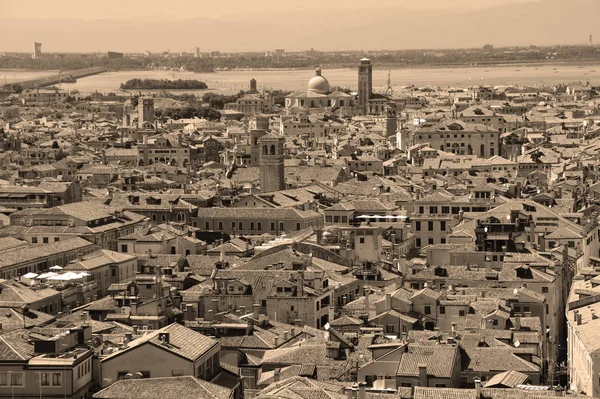 Вид Воздуха Венецию Италия — стоковое фото