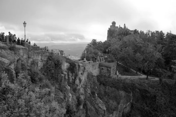 Vista Cidade San Marino — Fotografia de Stock