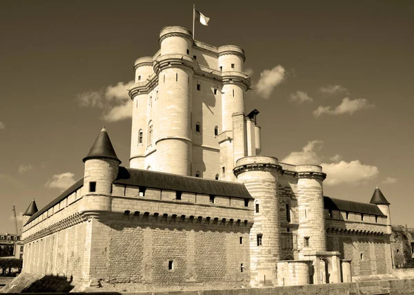 Kasteel Vincennes Chateau Vincennes Xiv Xvii Eeuw Frans Koninklijk Fort — Stockfoto