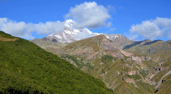 Bela Paisagem Nas Montanhas Cáucaso — Fotografia de Stock
