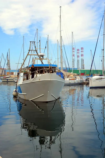 Barche Nel Porto — Foto Stock