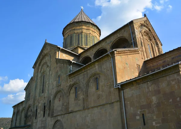 Mtskheta Georgia Svetitskhoveli Cathedral Cathedral Living Pillar Шедевр Собору Східної — стокове фото
