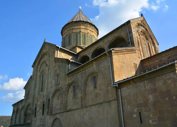 Mtskheta Georgia Cattedrale Svetitskhoveli Cattedrale Del Pilastro Vivente Capolavoro Della — Foto Stock