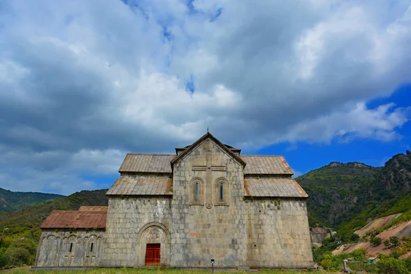 Fortezza Monastero Akhtala Monastero Fortificato Della Chiesa Ortodossa Georgiana Del — Foto Stock