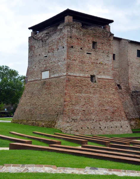 Zamek Sismondo Rimini Włochyzamek Sismondo Rimini Włochy — Zdjęcie stockowe