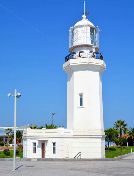 Antiguo Faro Blanco Batumi Georgia —  Fotos de Stock