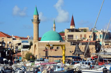ISRAEL 01: 16: Old Acre, büyük ve güçlü orduların saldırısına uğramalarına rağmen, duvarları yıllar boyunca ayakta kalan birkaç şehirden biridir.