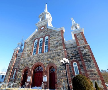 Moskova 'daki Aziz George Katedrali manzarası