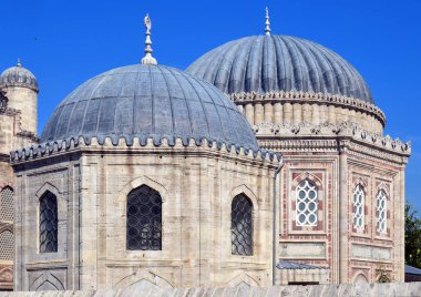 ISTANBUL TURKEY SEPT 27: Sehzade Camii, Şehzade Camii veya Sehzade Camii, Türkiye 'nin Fatih ilçesine bağlı Osmanlı İmparatorluk Camii. 27 Eylül 2013 'te İstanbul' da.