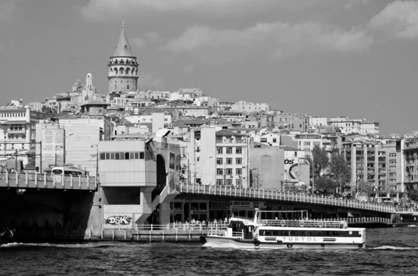 Istanbul Turkey Setembro Bairro Galata Karakoy Istambul Turquia Arquitetura Histórica — Fotografia de Stock