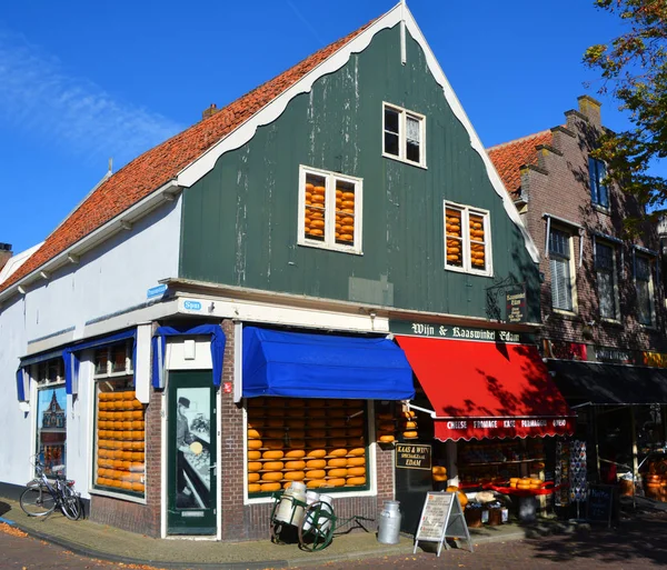 Edam Netherland October 2015 공장은 네덜란드 북서부에 도시이다 Volendam 결합하여 — 스톡 사진