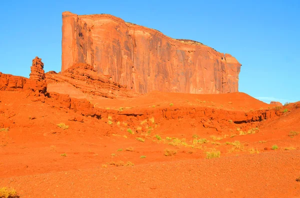 Monument Valley Una Región Meseta Colorado Caracterizada Por Racimo Vastos —  Fotos de Stock