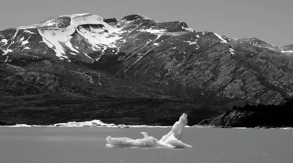 Lago Argentino Jezero Patagonské Provincii Santa Cruz Argentině Jezero Leží — Stock fotografie