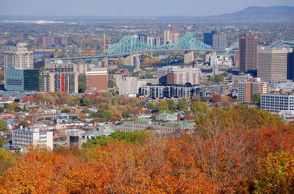 Vue Aérienne Montréal Canada — Photo