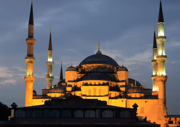 Istanbul Turket Octobre 2013 Mosquée Sultan Ahmed Mosquée Bleue Sur — Photo