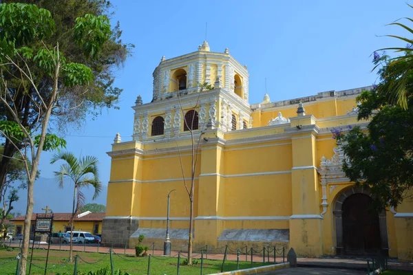 Antigua Guatemala Maio 2016 Igreja Merced Mosteiro Estavam Entre Primeiros — Fotografia de Stock