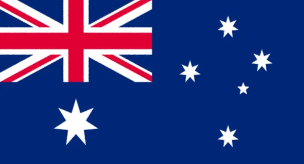 Texto Fondo Bandera Australiana —  Fotos de Stock