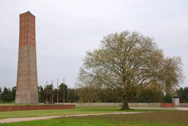 Sachsenhausen Oranienburg Γερμανια Μνημείο Στο Sachsenhausen Μνημείο Των Πολιτικών Κρατουμένων — Φωτογραφία Αρχείου