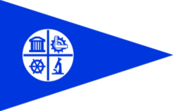 Bandeira Cidade Minneapolis Estado Louisiana Eua — Fotografia de Stock