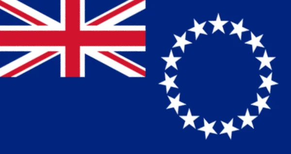 Flagga Australien Vektor Illustration — Stockfoto