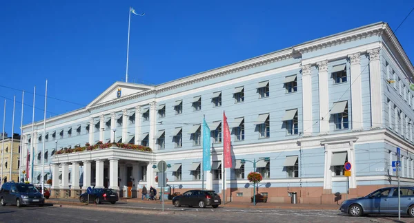 Helsinki Finland 핀란드 건물이다 시청은 스퀘어 위치해 — 스톡 사진