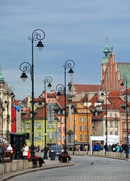 Política Warsaw Casco Antiguo Varsovia Parte Más Antigua Capital Una — Foto de Stock