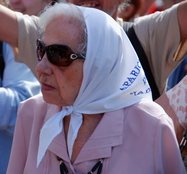 Buenos Aires Argentina 2011 Matky Plaza Mayo Asociacion Madres Plaza — Stock fotografie