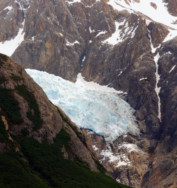 Krajina Hory Monte Fitz Roy Národním Parku Los Glaciares Patagonia — Stock fotografie