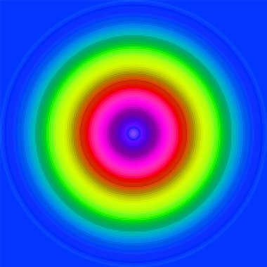 Şekerleme renklerinde daireleri olan renksiz pikselli desen