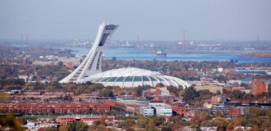 Montreal, Kanada havadan görünümü
