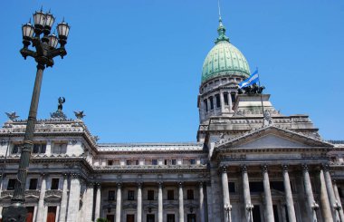 Buenos Aires Arjantin 25 Kasım 2011: Arjantin Kongresi (İspanyolca: Congreso de la Nacion Argentina) Arjantin hükümetinin yasama organı.. 