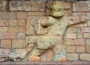 COPAN HONDURAS 05 05: 16: Copan top sahasının ayrıntıları Maya medeniyetinin batı Honduras Copan Bölümü 'nde bulunan bir arkeolojik alanıdır.