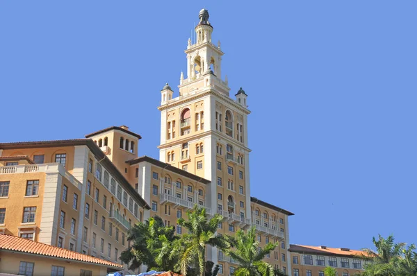 Coral Gables Miami Usa 2012 Ιστορικό Ισπανικό Στυλ Biltmore Hotel — Φωτογραφία Αρχείου