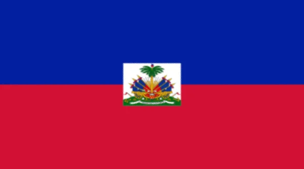 Flag Haiti Vector — стокове фото