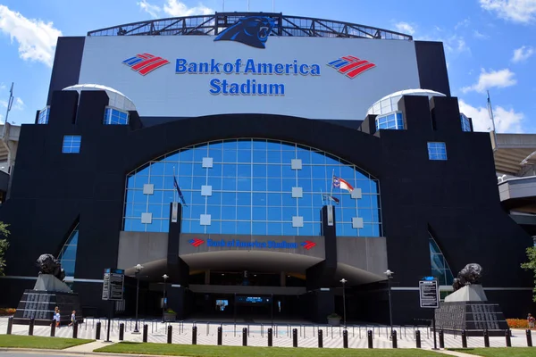 Charlotte Usa Giugno 2016 Bank America Stadium Uno Stadio Calcio — Foto Stock