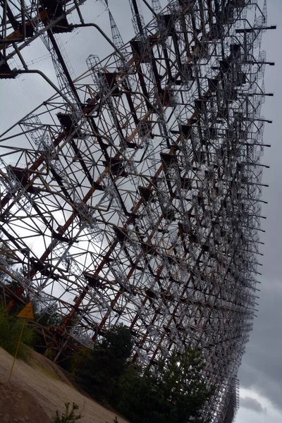 Chernobyl Ukraine Duga Era Sistema Radar Soviético Sobre Horizonte Oth — Fotografia de Stock