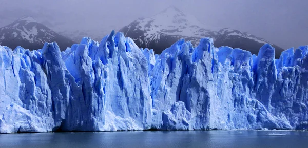 Perito Moreno Glacier 아르헨티나 산타크루스 글레이셔 공원에 빙하이다 아르헨티나 파타고니아에서 — 스톡 사진