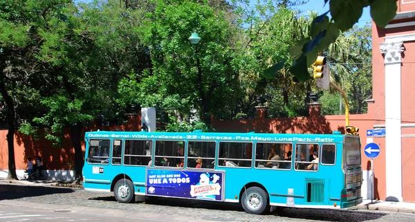 Buenos Aires Argentina November Der Öffentliche Bus Von Buenos Aires — Stockfoto