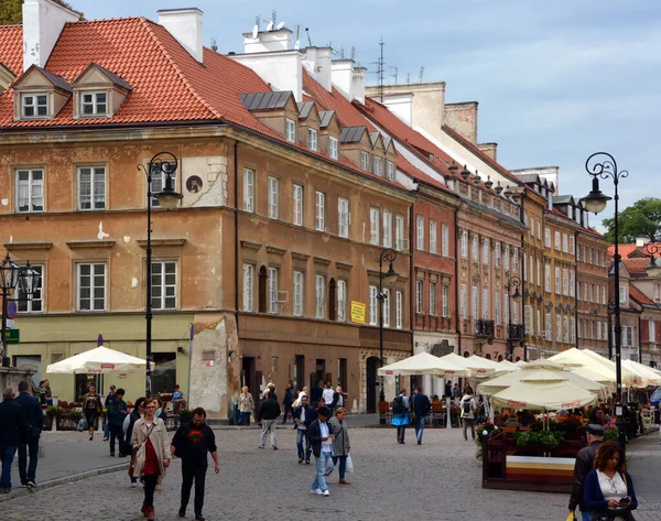 Warsaw Poland Warsaw Old Town Oldest Part Capital City One — Stock Photo, Image