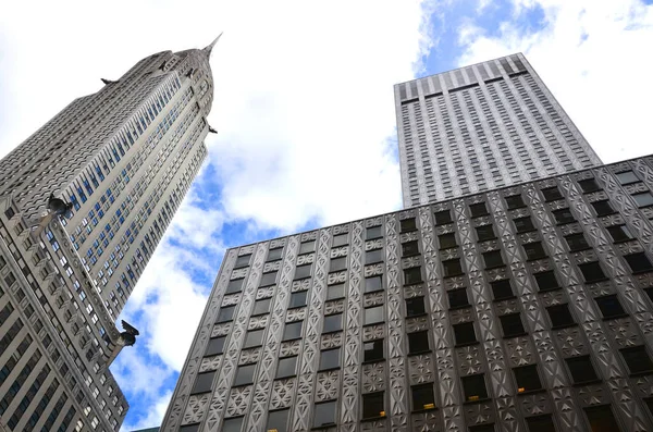 New York États Unis Octobre Détails Façade Bâtiment Chrysler Octobre — Photo