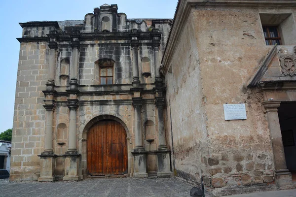 Antigua Guatemala May 2016 Iglesia Convento Las Capuchinas Відомий Монастир — стокове фото