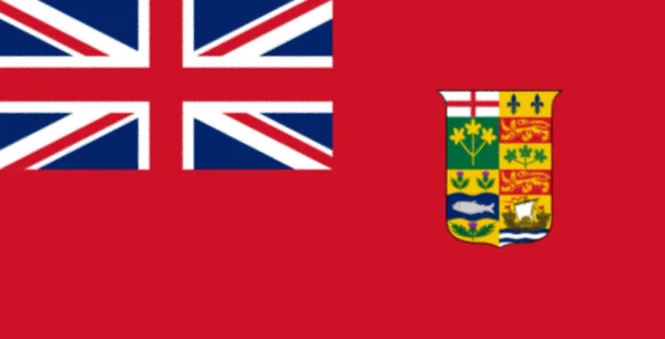 カナダの歴史的旗 — ストック写真