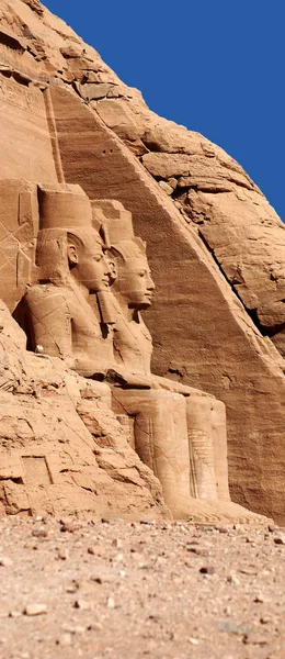 Abu Simbel 2008 Abu Simbel Templen Två Massiva Klipptempel Abu — Stockfoto