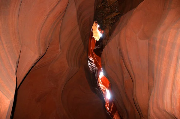 Antilop Kanyon Egy Nyíláskanyon Amerikai Délnyugaton Navajo Földjén Van Arizonában — Stock Fotó