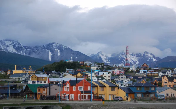 Ushuaia Argentina Ushuaia Είναι Πρωτεύουσα Της Tierra Del Fuego Antartida — Φωτογραφία Αρχείου