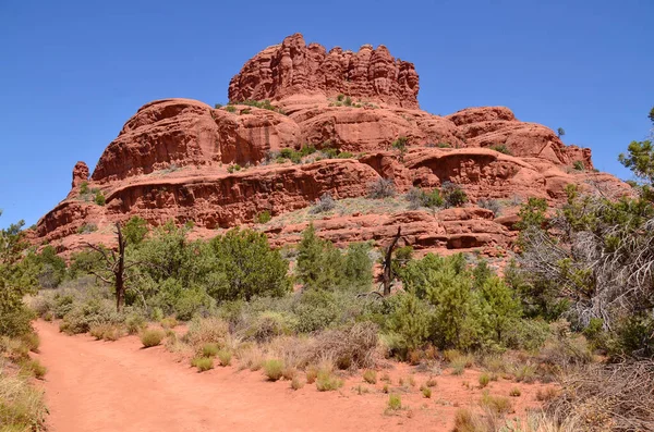 Sedona Parkı Abd Nin Arizona Eyaletinin Kuzey Verde Vadisi Bölgesinde — Stok fotoğraf